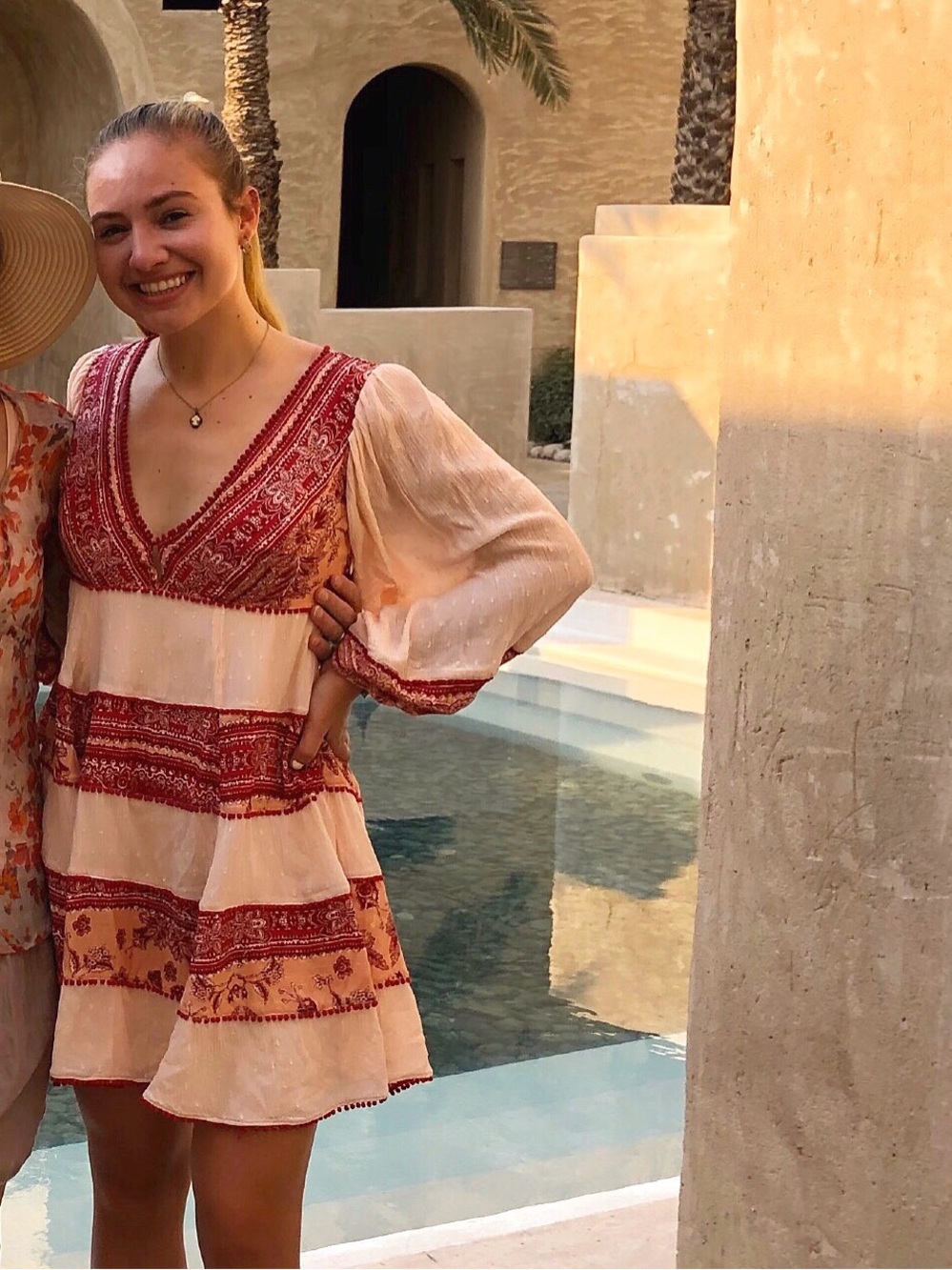 Free People Boho Mini Dress
